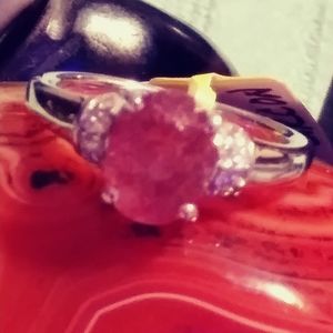 NWT- RICH TANZANIAN *NATRONITE*,ZIRCON/STERLING.. SZ.6